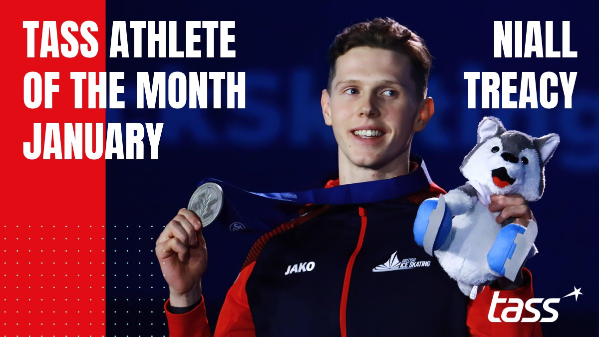 We're so pleased to announce the TASS Athlete of the Month as short-track speed skater @NiallTreacy1 Niall's incredible dedication and talent has lead to a silver medal at the European Short Track Championships. CONGRATULATIONS! 🥈⛸️ @UoNSport @BritishIceSkate 📸havean_ice-day