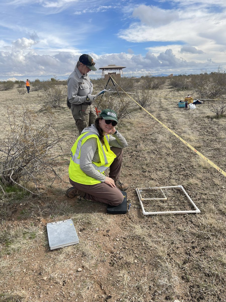 Don’t forget today is the last day for the early bird rate #Biocrust5 - the conference on #BIOCRUST! Mexico is ready to host an incredible lineup of events and here’s a photo of @caravan and rockstar NPS I&M studying crusts of @CasaGrandeNPS to set a vibe. Biocrust5.risza.mx