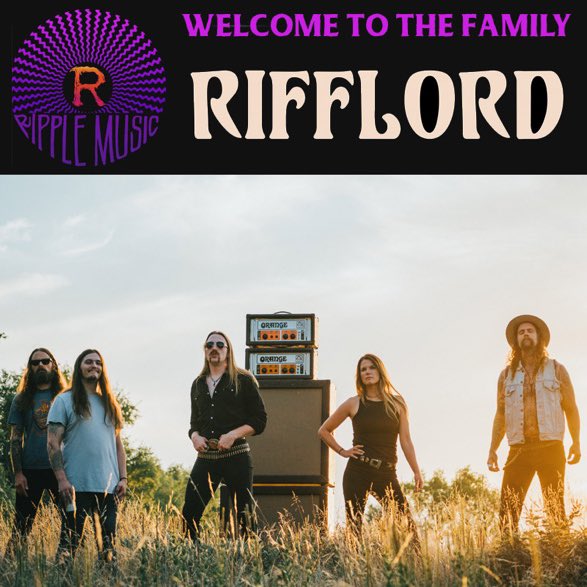 How much goodness can you take in one day?  How about this one.  Been keeping this under wraps for a while but now it’s time to bust it open.  

Please welcome the monsters of heavy, RIFFLORD to the Ripple family.   Brand new album coming this June!!