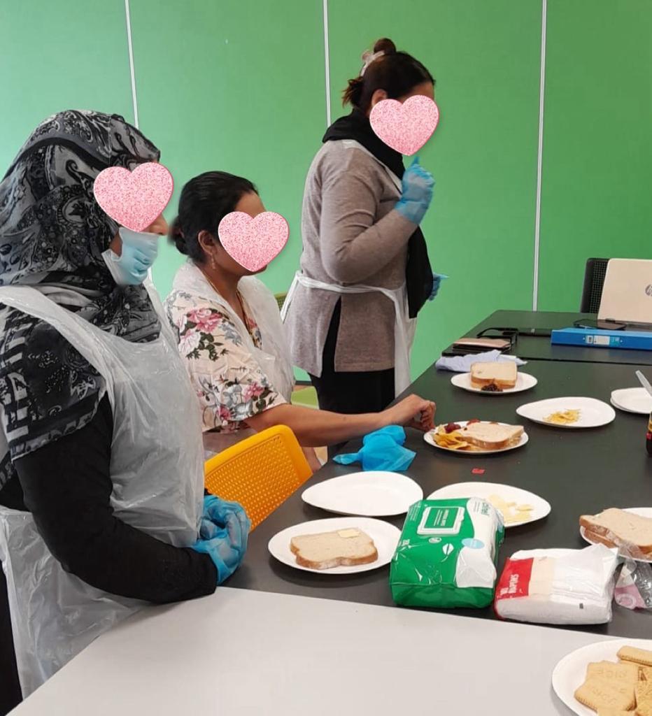 '🌟 Exciting Update! 🌟 Our new group is off to a fantastic start! Today, we delved into the world of healthy eating, and the women had a blast making delicious sandwiches together. 🥪💫 #HealthyLiving #Empowerment #CommunitySupport'