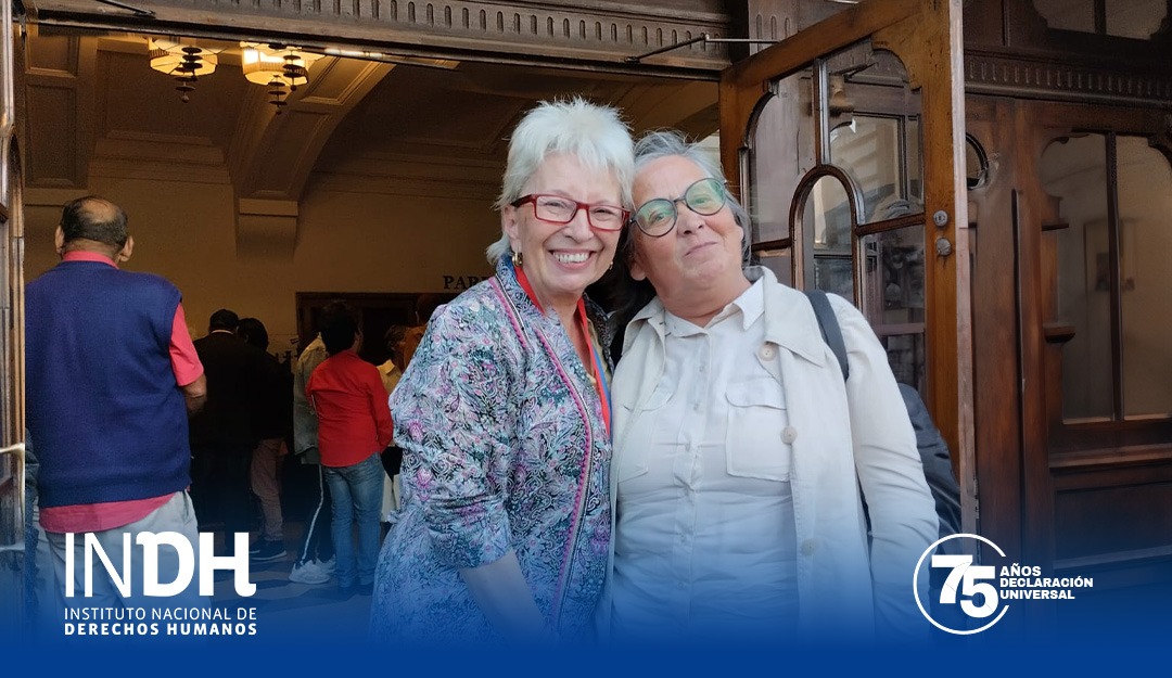 La consejera del INDH Haydee Oberreuter (<a href="/HOberreuter/">Haydee Oberreuter</a>) fue reconocida como Hija Ilustre de Valparaíso, en una ceremonia organizada por <a href="/MunicipioValpo/">Muni Valparaíso</a> y que se realizó en el Teatro Municipal de la ciudad.