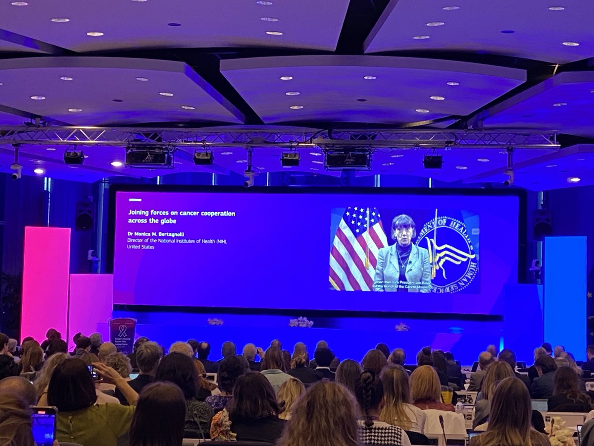 Great to see #EU #US collaboration on cancer linking #EBCP and #cancer moonshot initiatives ⁦<a href="/EU_Commission/">European Commission</a>⁩