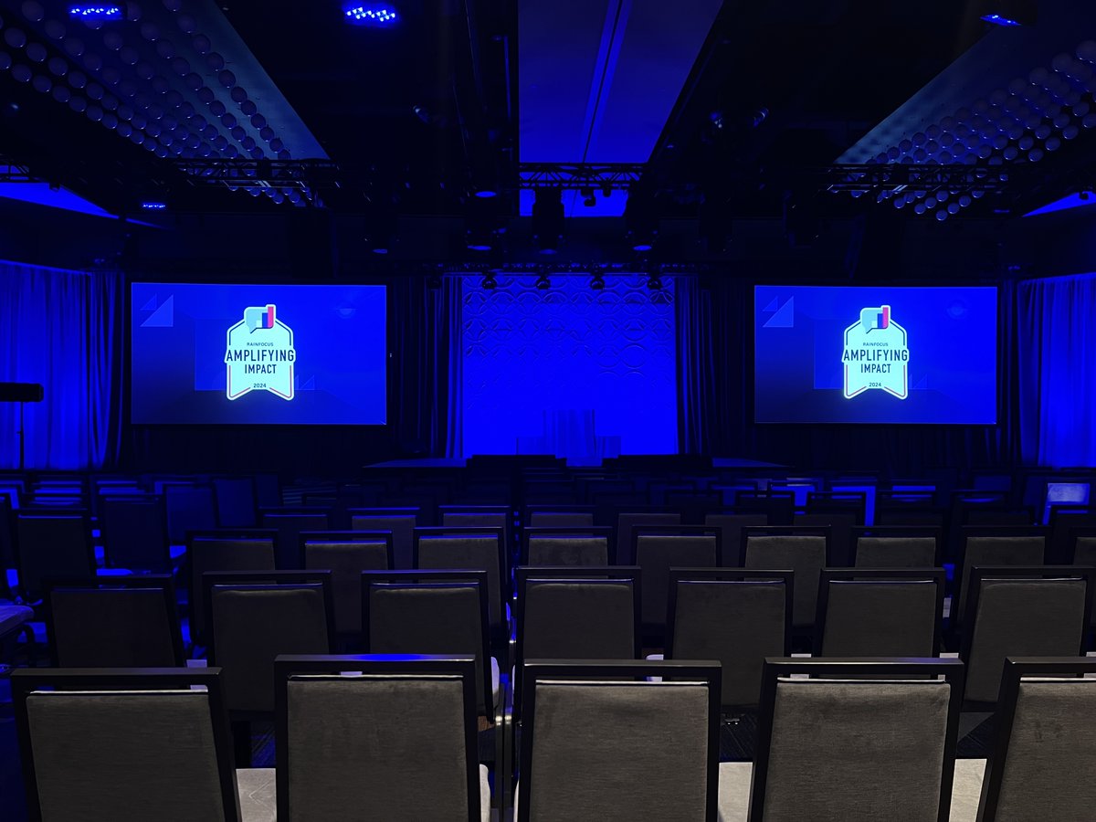 Today, #RainFocusINSIGHT is jam-packed with content you won’t want to miss! We’re kicking off with a keynote by Doug Baird and JR Sherman at 9 am MST. Watch it here. reg.rainfocus.com/flow/rfevents/…