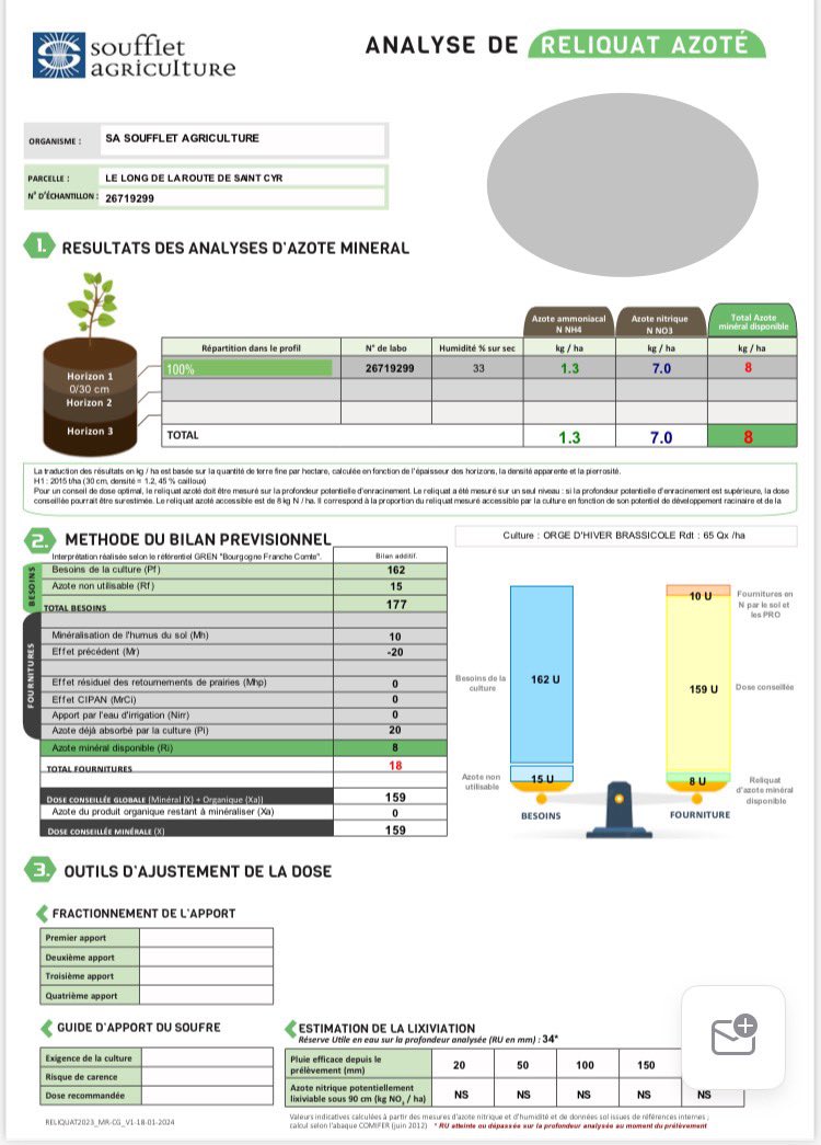 OlivierCOSTE2's tweet image. J’ai un petit chouïa de moins chez cette #Agriculture @comifer .
Est-ce aussi une sur transposition de la #Moisson2023 et la mauvaise digestion les 6 à 8 T/ha de pailles ?