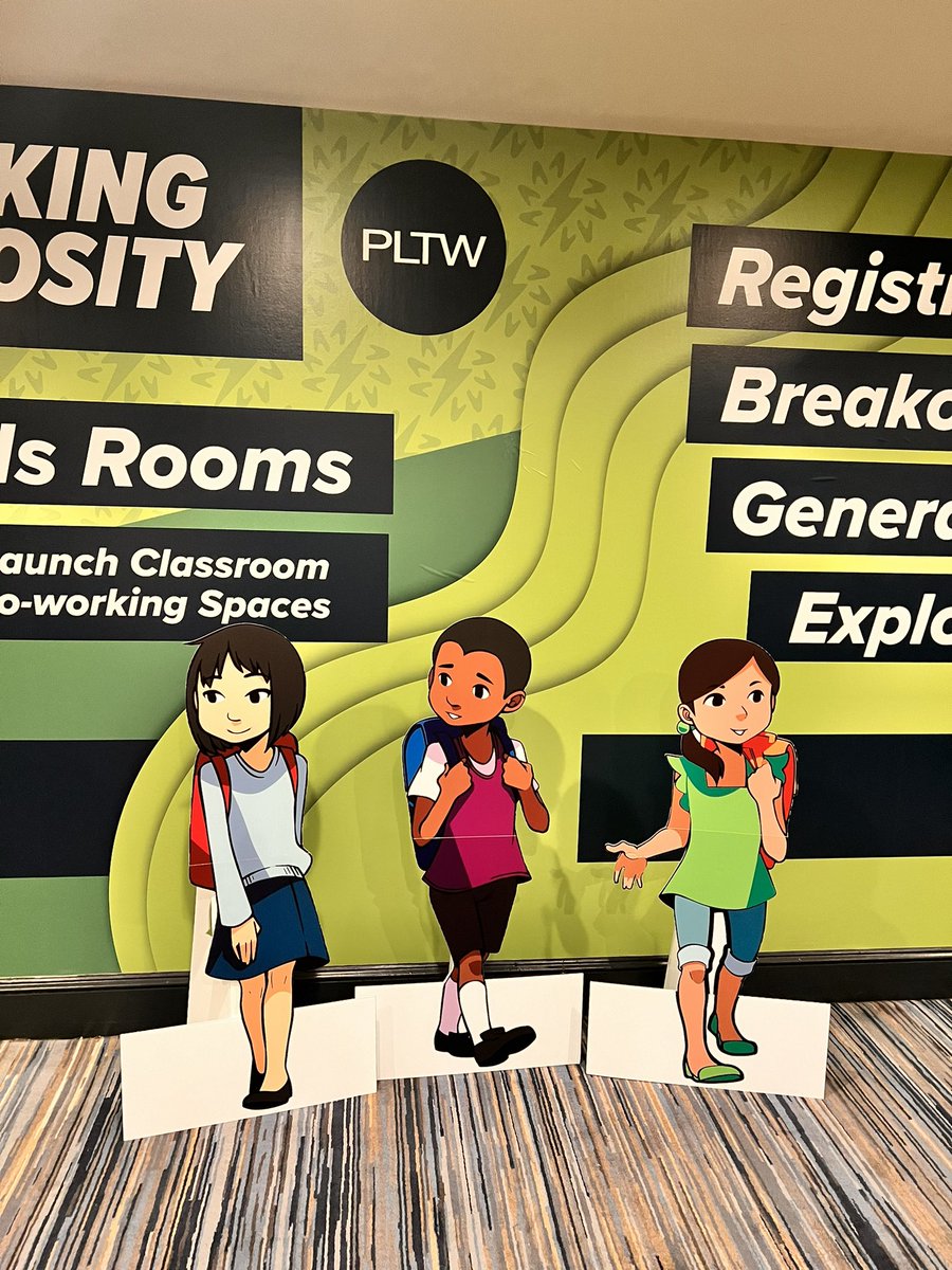 kindermswelborn's tweet image. We have enjoyed so many sessions learning how we can incorporate PLTW in our schools and classrooms. @hadleyheather17 #sparkingcuriosity2024 #PLTW