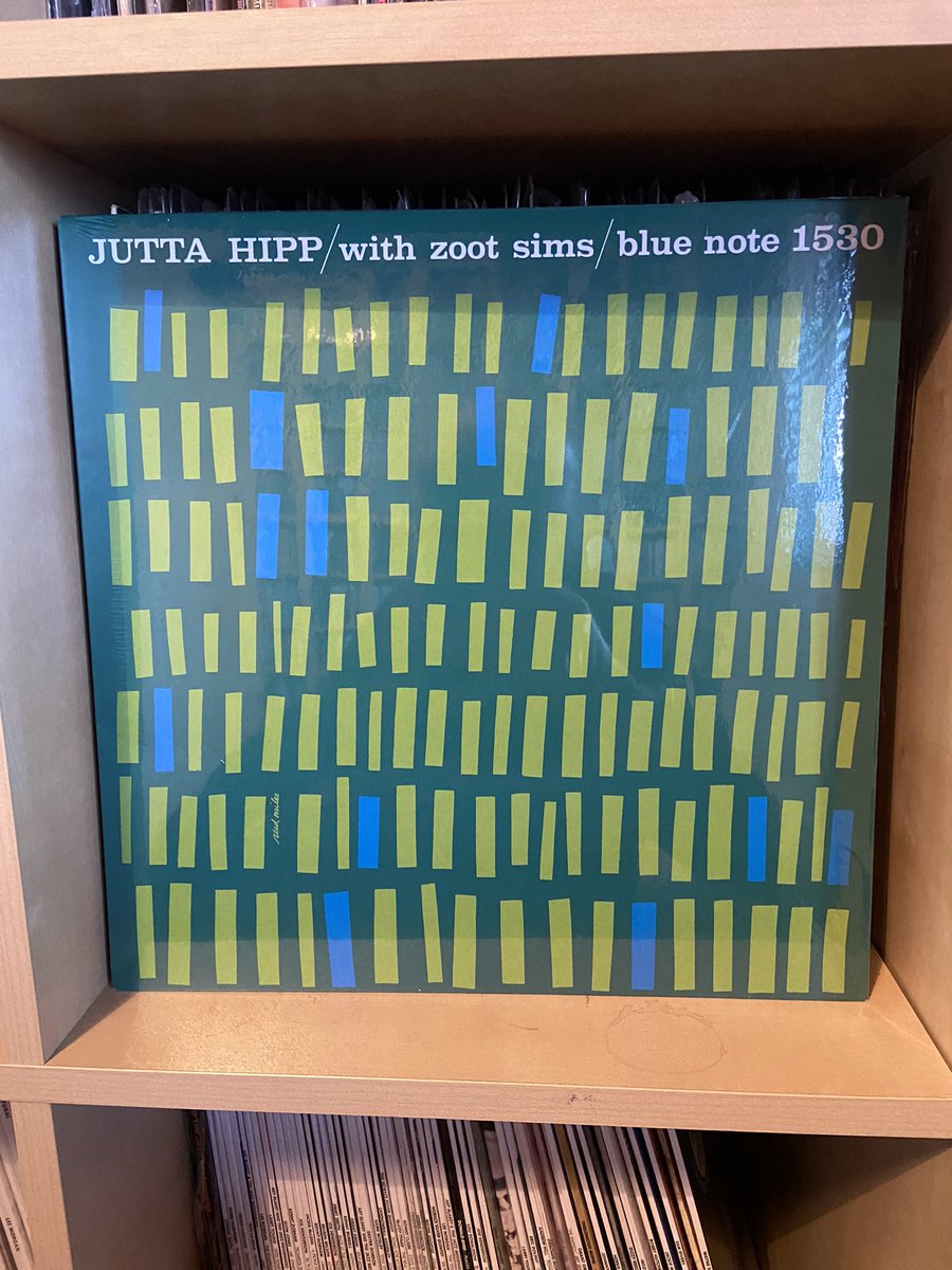 One of my favourite #reidmiles cover designs. #juttahipp from the excellent @bluenoterecords #80series #jazz #vinylrecords