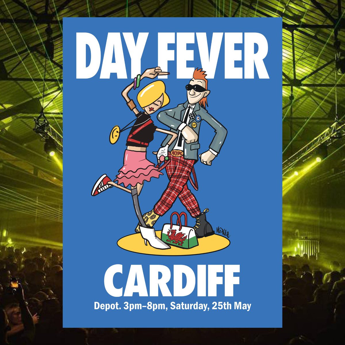DAY FEVER COMES TO CARDIFF! 🏴󠁧󠁢󠁷󠁬󠁳󠁿 Yes the country’s biggest and most popular day time club is coming to the Welsh Capital. @DayFeverUK 💃🏽 Tickets on sale tomorrow, 10am via - depotcardiff.com