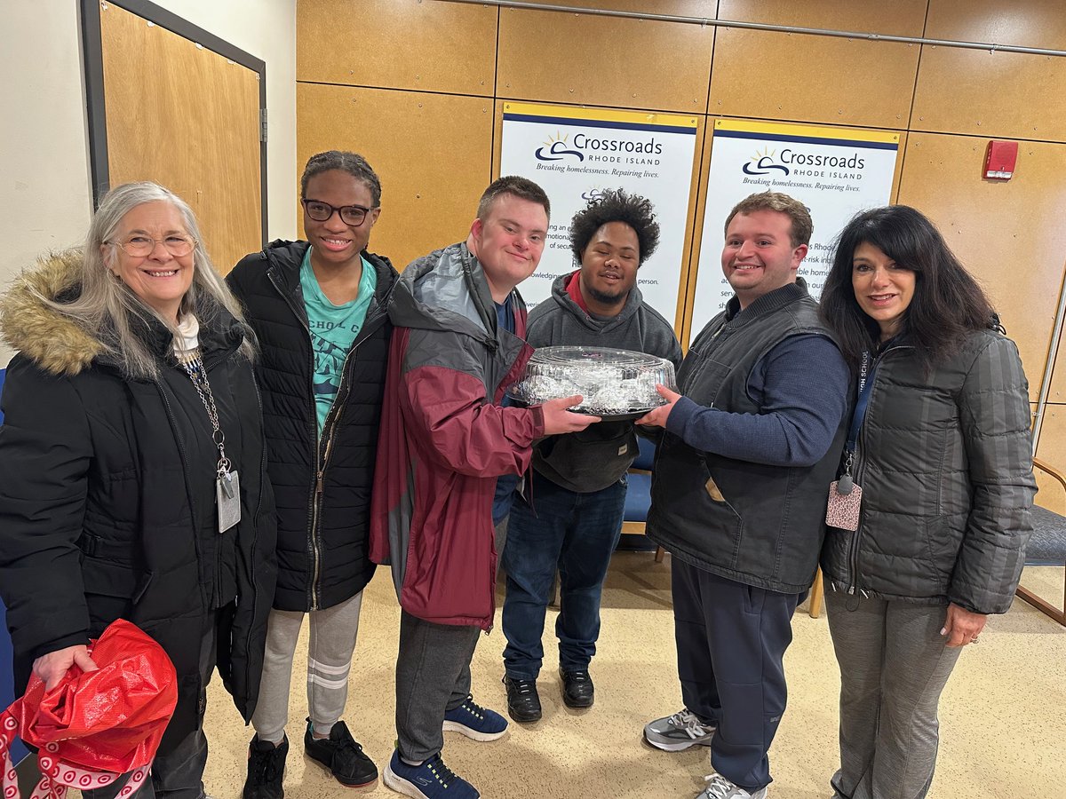 Today, the Transition to Adulthood Program (TAP) at LHS used their time and talent to make and donate 30 breakfast sandwiches, bagels and English Muffins to Crossroads RI.  These participants love helping their community and being able to help those in need!