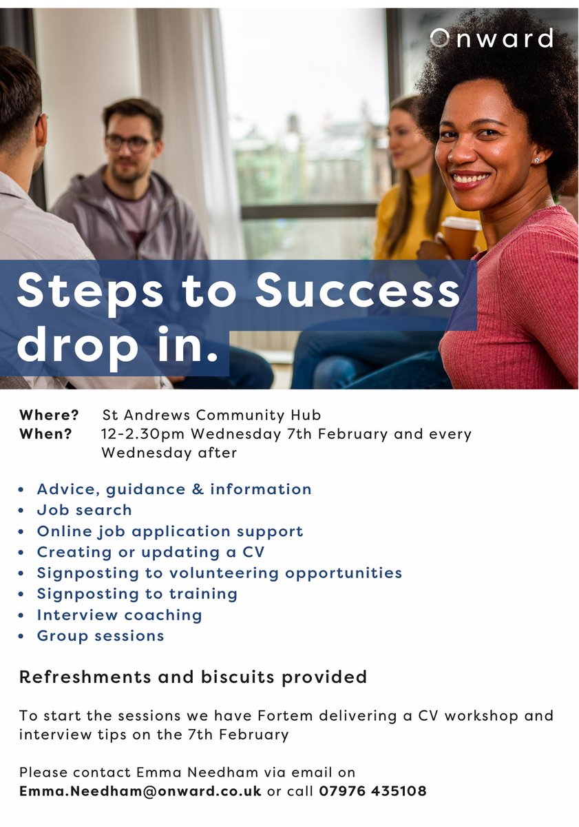 RebeccaM2381's tweet image. Need support around employment? This amazing group is coming to #whitefield next week! @EmmaN_Onward @Onward_Homes @Bury_Gp_Fed @LoveWhitefield @BuryAdultLearn @burylivewell @myplace2gr0w