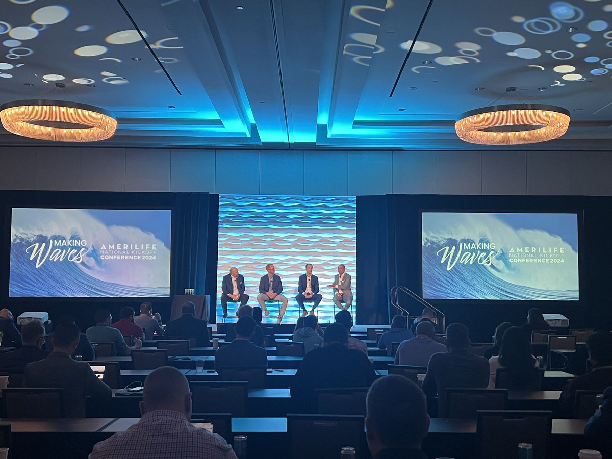 📸 We had an amazing time at the AmeriLife National Kickoff Conference last week! The energy, excitement, and inspiration are still rippling through our team! #KickoffConference #AmeriLife #TogetherAsOne #TruChoice #FinServ