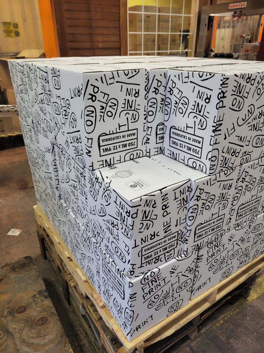 nofineprint's tweet photo. New year, new box! Bottling today. https://t.co/ZXXWa2YZyx