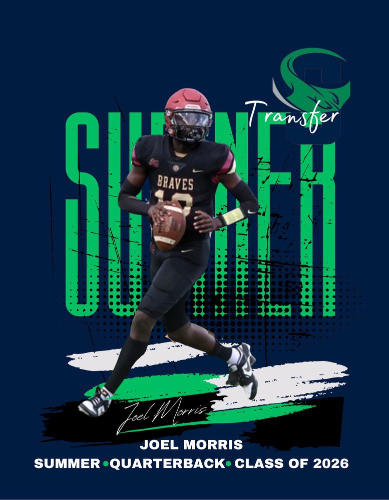 Joel Morris (@joe1morris) on Twitter photo Due to my family relocating. I will be transferring to Sumner High School.
<a href="/SumnerHSFootbal/">Sumner High School Football</a> Due to my family relocating. I will be transferring to Sumner High School.
<a href="/SumnerHSFootbal/">Sumner High School Football</a>
