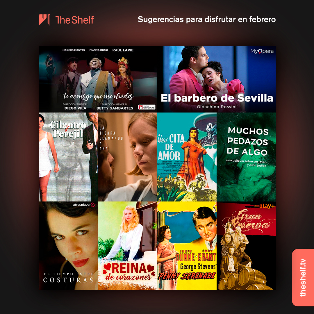 ¿Quién dijo que el #amor sólo debe celebrarse un día al año? 😍 Este febrero, te ofrecemos la mejor y más variada oferta de contenidos para que puedas celebrar tu #SanValentín particular cada día del mes. ¡Entra ya con tu tarjeta de #biblioteca!
💘▶️ theshelf.tv/es