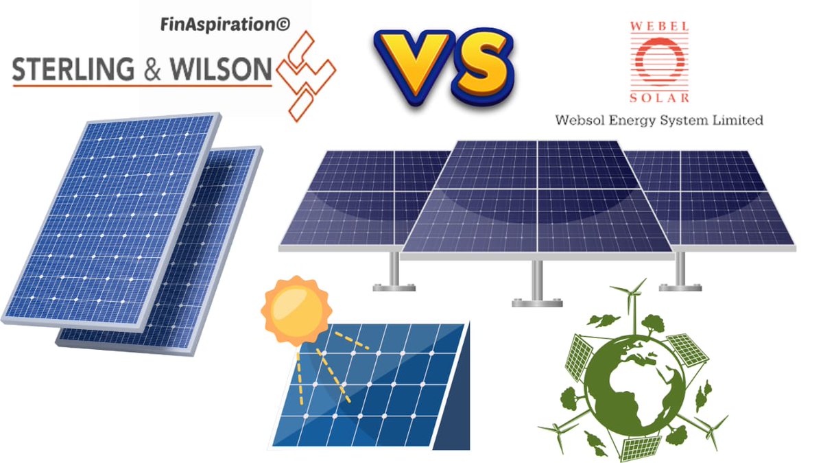 🌟 Sterling & Wilson 🆚 sol Energy System 👉 Both the Company are in