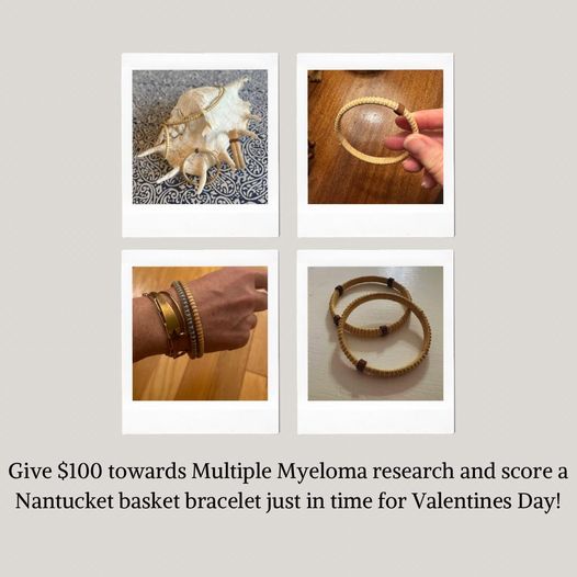 While training to climb Mount Kilimanjaro in order to fundraise for #MultipleMyeloma #cancerresearch, my amazing wife is also making #Nantucket bracelets. I sincerely appreciate any amount you can donate here give.themmrf.org/fundraiser/509… #ValentinesDay