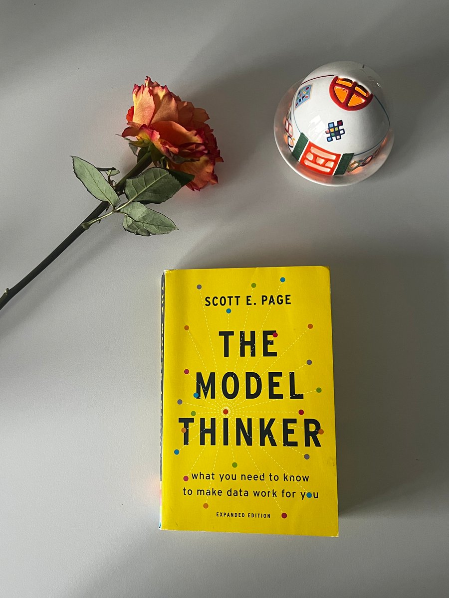 firmskey's tweet image. &quot;The Model Thinker&quot; by E. Page 
- introduces #networktheory, #gametheory, and agent-based modeling, illustrating how these models can be applied to a wide range of real-world situations
- Consistently inquire about what factors could challenge or undermine this model or theory