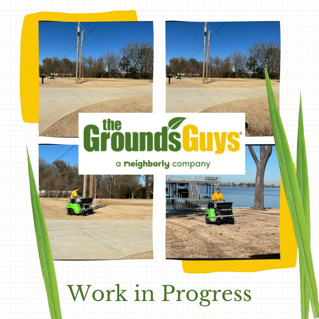 CClakeGGs's tweet image. Spring vibes in action! Turf Tech Sarah is on the Job, applying our Early Spring Weed Control to ensure your lawn stays lush and weed-free.🌱 Here's to a season of green perfection! 💚 #LawnCareMagic #SpringSprout #WeedControlChampions #turftechsarah #GroundsguysCCL #Mabanktx...