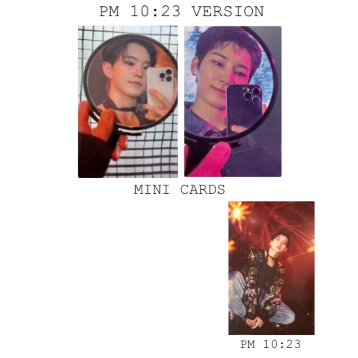 kdiuIt's tweet photo. WTT / NFS | USA ONLY

Seventeen Seventeenth Heaven photocards (PM 10:23 Ver.)

Have: Dino Seungkwan + SK mini card

Want: hs/ww (2nd pic)

Dm for more proof / if interested!
@svttradingusa @us_caratstrade 
trading seventeen iso svt pc pcs photocard trade https://t.co/oEPcJNVKwf