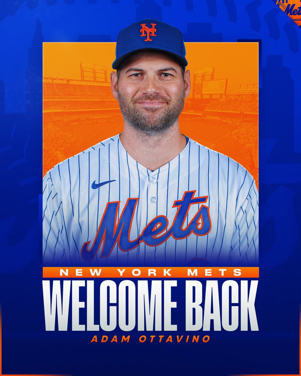 ¡Bienvenido de regreso, Adam Ottavino!