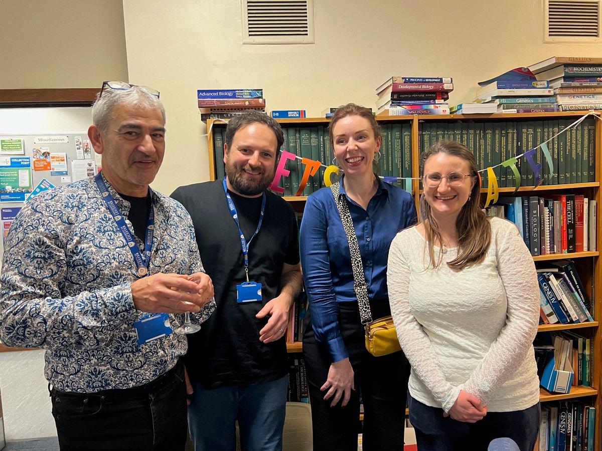 🎉 Huge congratulations to Alessandra who successfully defended last Monday! 🎓 Many thanks to examiner <a href="/Evol_Molly/">Prof Mary J. O'Connell</a> and Bambos Kyriacou. Well done, Dr. Aleotti!