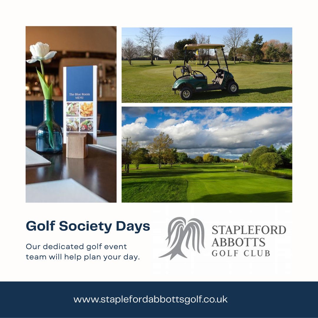 Enjoy a round of golf with your Golf Society for as little as £26pp inc Tea, Coffee & Bacon Rolls. Our team will help plan your day and you can add extras such as buggy hire or our summer BBQ option. Bookings for 20 plus receive a free 4 ball voucher. Call 01708 381108 to book.