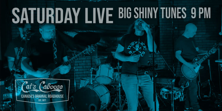 Saturday live music with Big Shiny Tunes... all aboard!