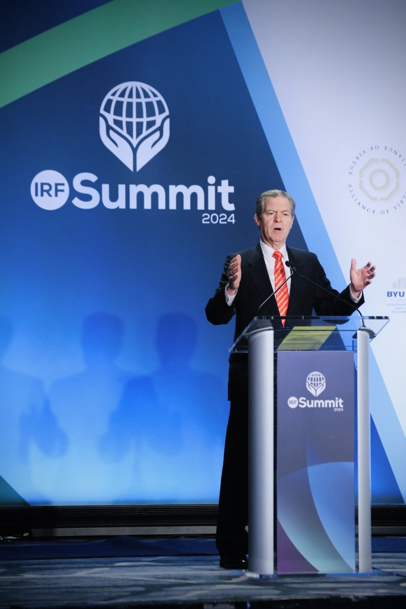 Thank you to all of our incredible partners who helped to make the #IRFSummit2024 come to life. 'We can do this, and we will win this fight, but we have to do it as a team.' - @SamuelBrownback