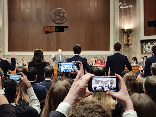 RAINN is in the room! 🗣️
We're here with survivors and parents at the Senate hearing about the child sexual abuse material (CSAM) crisis on social media platforms. 

#ActWithRAINN #EARNITAct #SHIELDAct #ProjectSafeChildhood #REPORTAct #KOSA #STOPCSAMAct