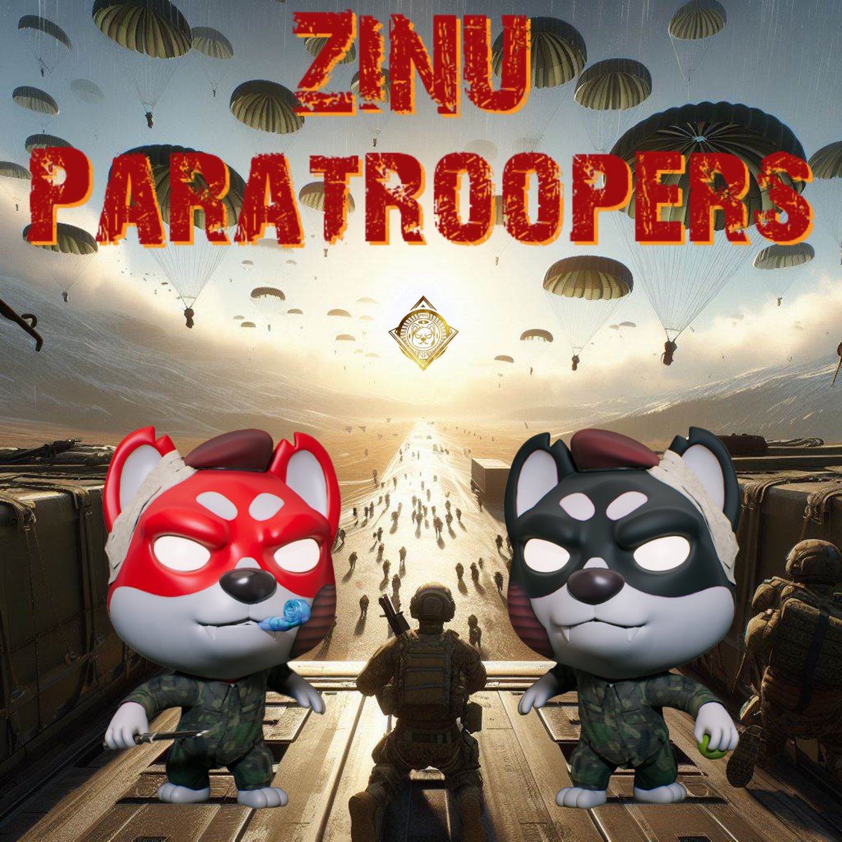 🔥 Grabbed my second #ZINU #Paratrooper! Only 10 in the collection of 10,000 w/both a maroon beret & camo!

🎖️ The ZINU community has a strong #veteran presence!

🪖 The #NFT collection has several #military traits!

🔗 wearezinu.com

#veteransincrypto #ZMSS #mainnetz