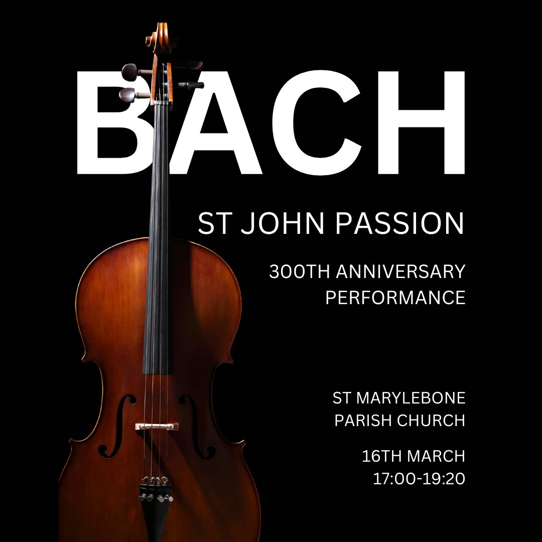 Save the date and join us on 16 March to celebrate the 300th anniversary of Bach's St John Passion. Bertie Baigent conducts our professional choir and orchestra in what promises to be a magical performance. Read about the ensemble and secure tickets here: bit.ly/4aNGI9N