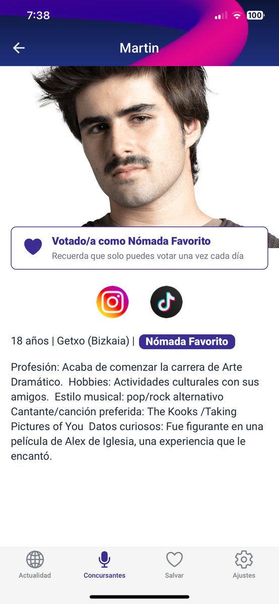 hola @_ElRetiro sabéis lo que ama martin? EL PASTO imaginaos que martin urrutia sale favorito en la gala 10 de operación triunfo 2023, gana 3000 y los usa para pasar el día en el retiro! yo de vosotros ayudaría a que eso pasase, difundiendo! 🫂