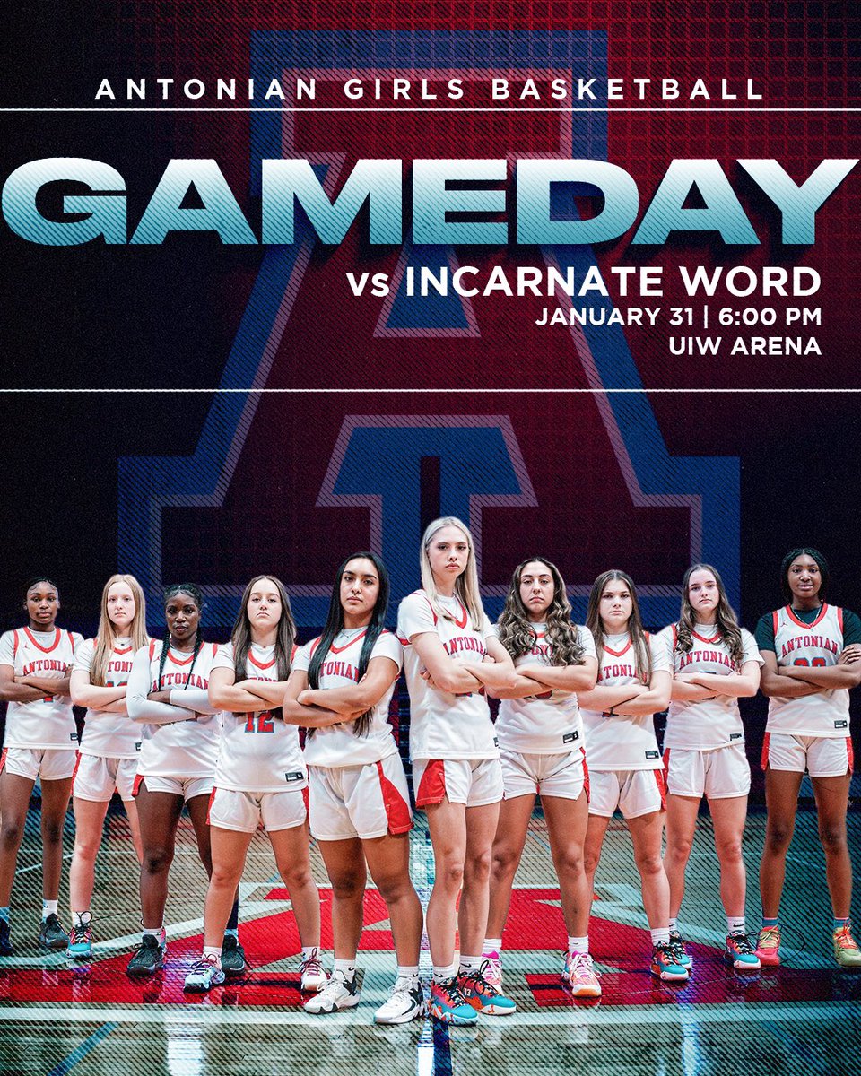 🚨🔥GAME DAY🔥🚨
🆚Incarnate Word HS 
⏰6p.m.
📍UIW Arena 
📣Keep the winning streak alive Lady Apaches!