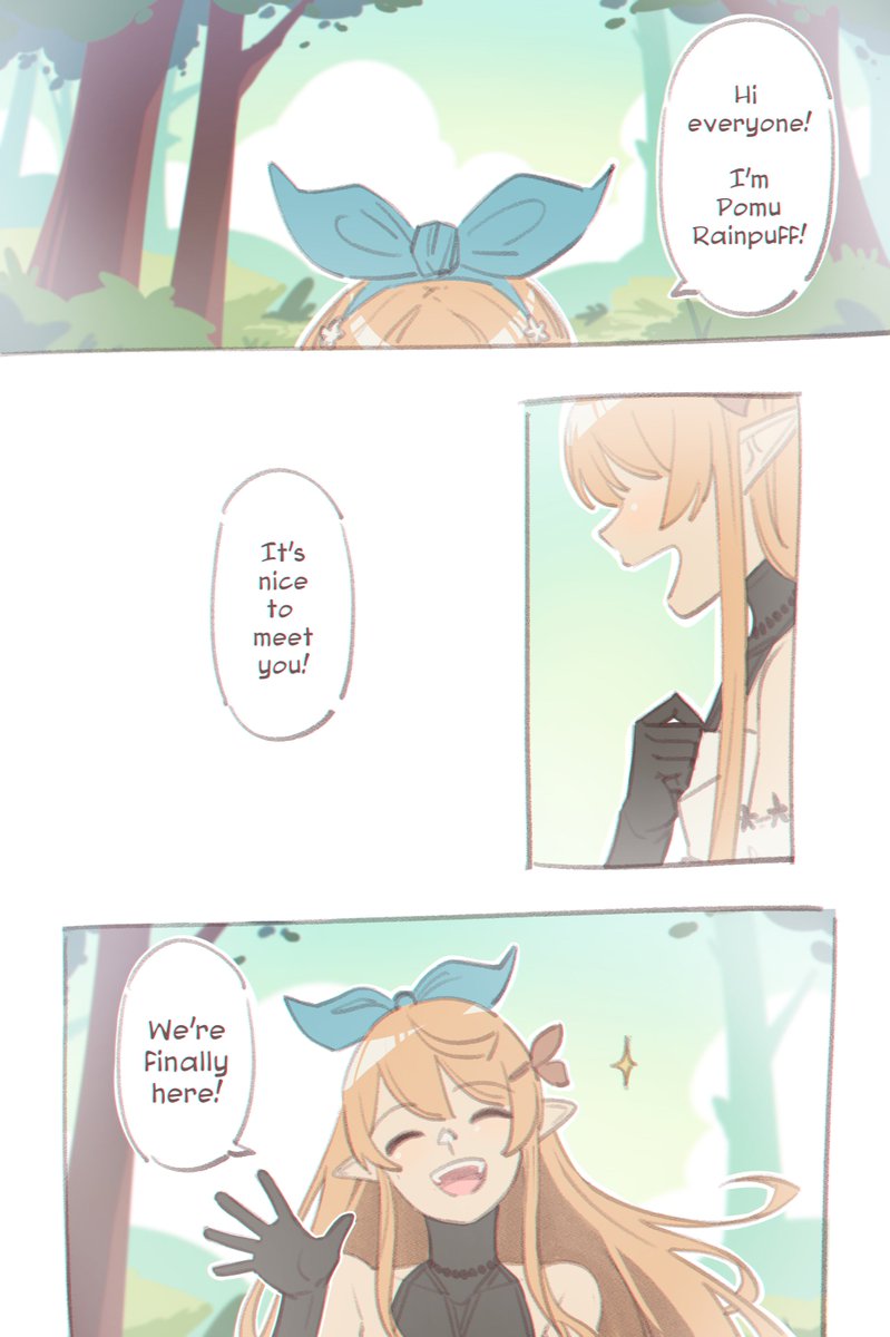 Yorunys's tweet image. A Fairy's Tale 🧚‍♀️✨
[1/4]

#WeArePomu #PomuPaint