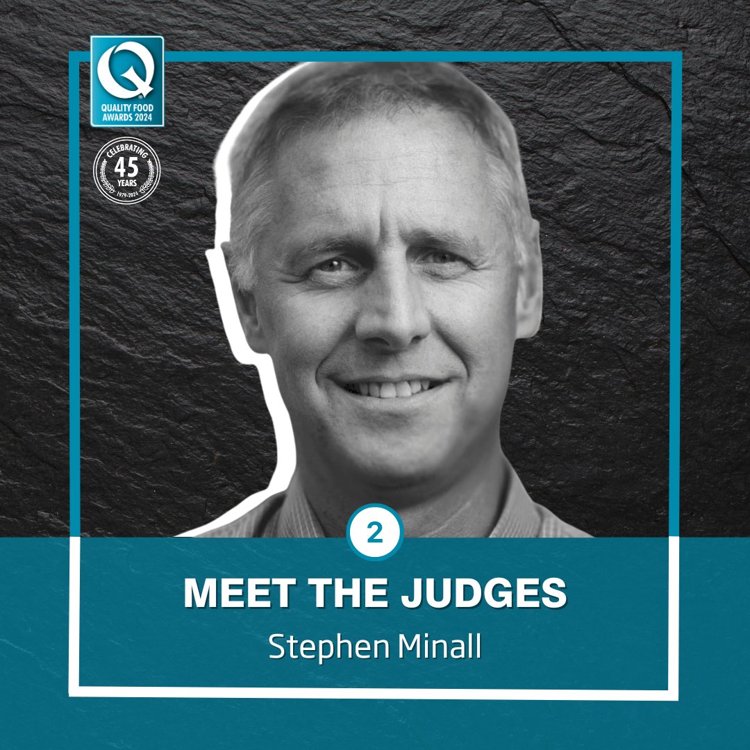 MEET THE Qs JUDGES 👨‍🍳 🍴 🏆

Stephen Minall is one of the owners of Moving Food, which has a successful track record in launching new products into the major retail multiples within the UK and Europe.

Would you like to be a 2024 judge? lnkd.in/eH5bT9Gx 

#qfa24 #Awards