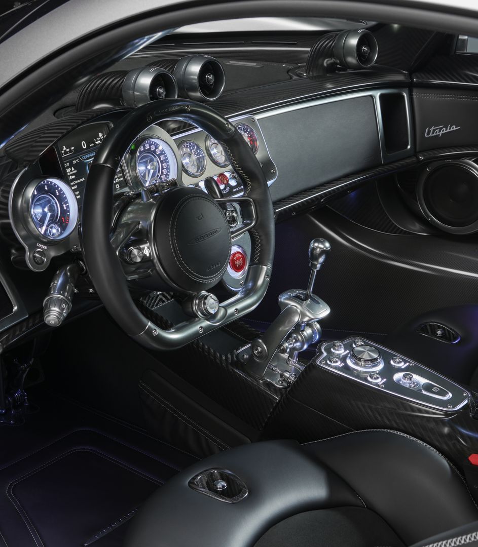 PaganiofDallas's tweet photo. Essence. Purity. Clarity.

These principles shaped the interiors of the Utopia. 

A celebration of analog simplicity, crafting an interface that ensures undivided focus on the joy of driving.

#Pagani #PaganiAutomobili #PaganiUtopia #PaganiofDallas https://t.co/M9edSqGFwt