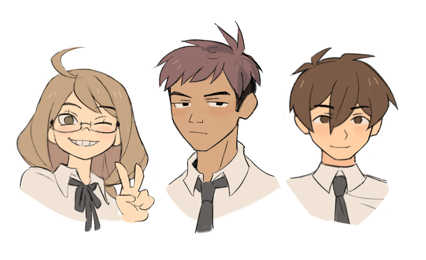 duviten's tweet image. doodles for my friend @furanc0! read OWH 😤