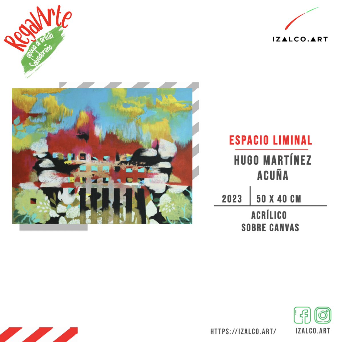 alertux's tweet photo. ✨Espacio liminal
🖌Obra de Hugo Martínez Acuña: https://t.co/qusOFIs3E0
#RegalArte ¡Apoya al artista Salvadoreño!
Puedes ver la exhibición completa en https://t.co/7luIqbkrAV
Agenda tu visita a la galería Izalco Art a través de nuestro WhatsApp: https://t.co/sMhLxehFh3 https://t.co/nIMaRDv6dU