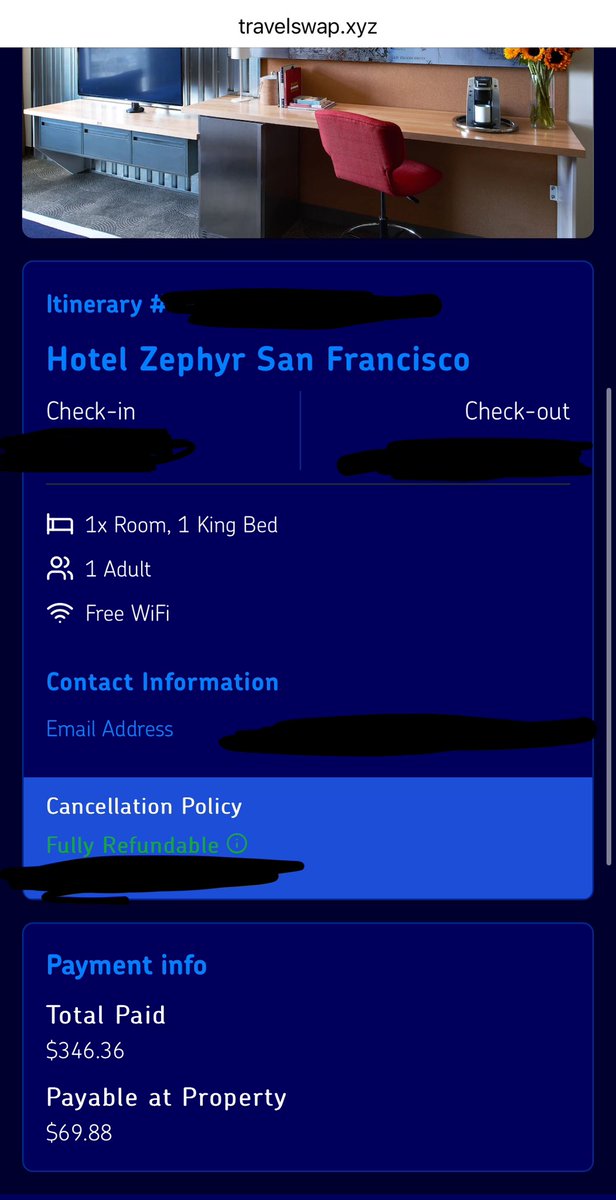 thank you <a href="/ErikAstramecki/">Erik</a> and <a href="/DaoDonNFT/">TheDaoDon</a> for blessing the community with free travel via <a href="/travelswap/"></a>! got sent $350 credit for FREE for just being a holder.

and as always, thank you <a href="/twixynft/">Twixy.eth</a> for getting me on board here with the Dons