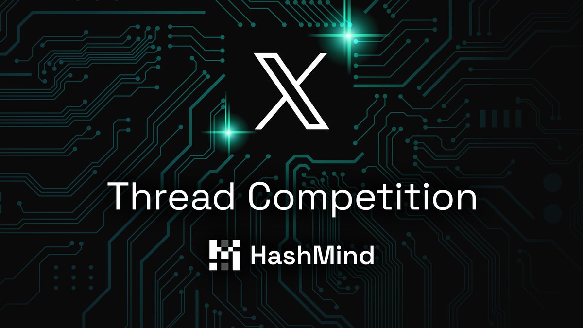 hashmind_tech's tweet photo. #HashMind Thread Competition! 🔥

Join the HashMind Thread Competition for a chance to win exciting prizes!

Prizes Up for Grabs:

🥇 1st Place: 250 USDC
🥈 2nd Place: 150 USDC
🥉 3rd Place: 100 USDC https://t.co/u86TdBDzXB
