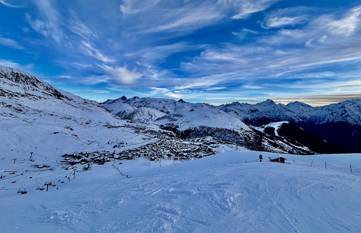Starting the year overlooking Alpe d’Huez.