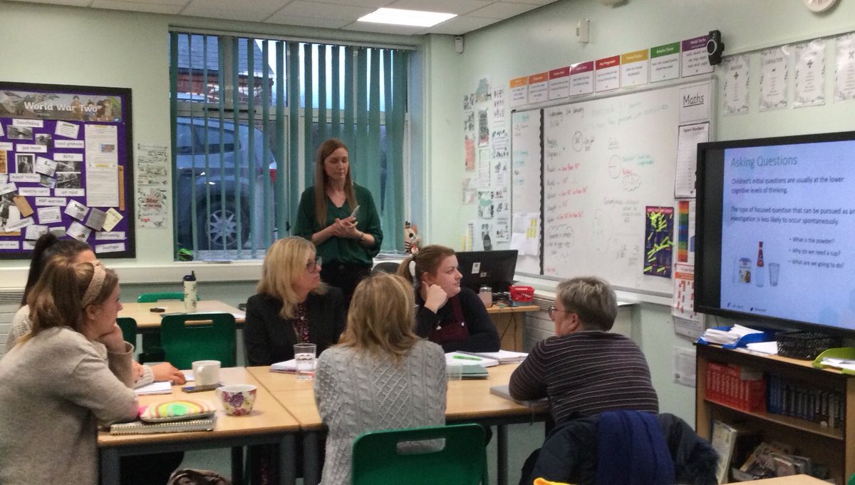 burlingtonjnr's tweet photo. Brilliant to welcome @ciecyork into school as our Y5 children undertake Children Challenging Industry @airproducts and our staff enjoyed training this evening #CIEC #ChildrensScienceQuestions https://t.co/5qHyy0BZPz