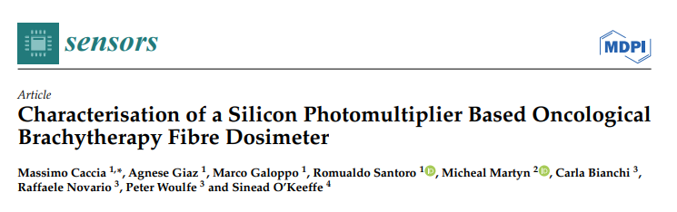 Check out ORIGIN's latest paper 'Characterisation of a Silicon Photomultiplier Based Oncological Brachytherapy Fibre Dosimeter' bit.ly/3Omnf6v Learn how ORIGIN is another step closer to delivering more precise and effective brachytherapy for cancer treatment #Photonics