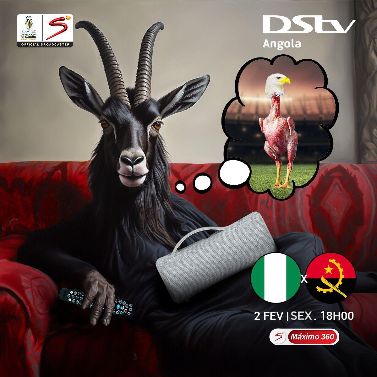 DStv_Angola's tweet photo. Angolano com coluna e DStv carregadas não quer guerra com ninguém! 😙🎶
Quem se lembra do jogo Angola x Nigéria em 2005 para qualificação do Mundial de 2006?
#Remember2005 #dstvangola #can23 #afcon2023 #angolaxnigeria https://t.co/4urLaTemmT