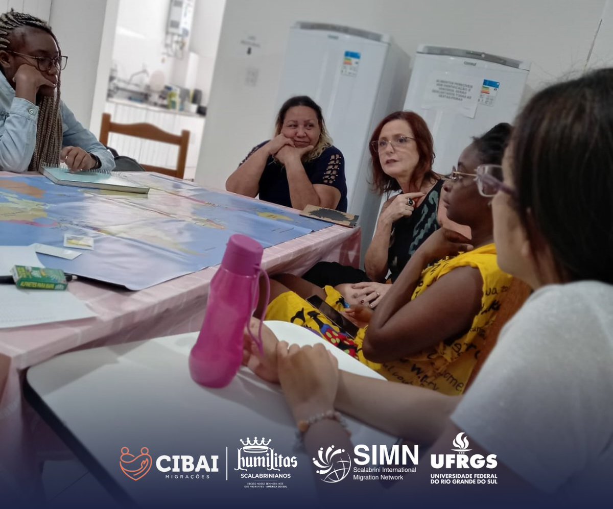 MMigracoes's tweet photo. Primeiro encontro da Roda de Conversa: #SaúdeMental e Bem Viver 

Na última quinta-feira (25/01), em parceria com a Universidade Federal do Rio Grande do Sul e o @ppgpsi_ufrgs, mulheres #migrantes tiveram a oportunidade de narrar suas jornadas migratórias e #vivências no Brasil. https://t.co/PqhzoEMkBL