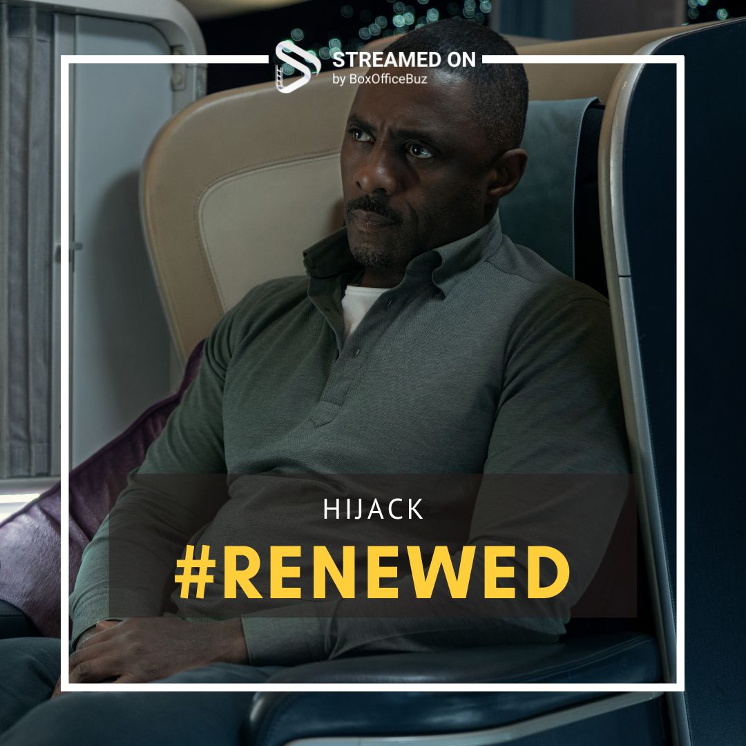 StreamedOn's tweet photo. #Hijack starring #IdrisElba has been renewed by Apple for a 2nd season. #StreamedOn https://t.co/AKoJeMPmkN