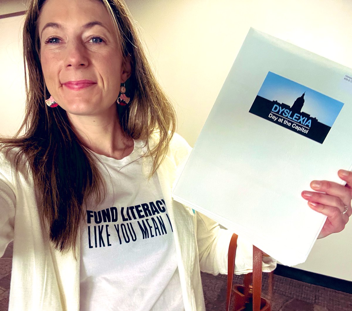 sarahwyman12's tweet image. beautiful day for advocating |#decodingdyslexia #gapol #dyslexiaday2024