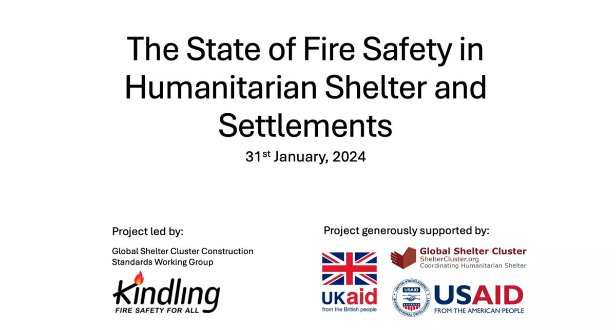 Did you miss today's webinar on fire safety, organized with <a href="/KindlingSafety/">Kindling</a>? Don't stress! You can find the recording of the webinar in its entirety here: youtube.com/watch?v=Ib7shy…