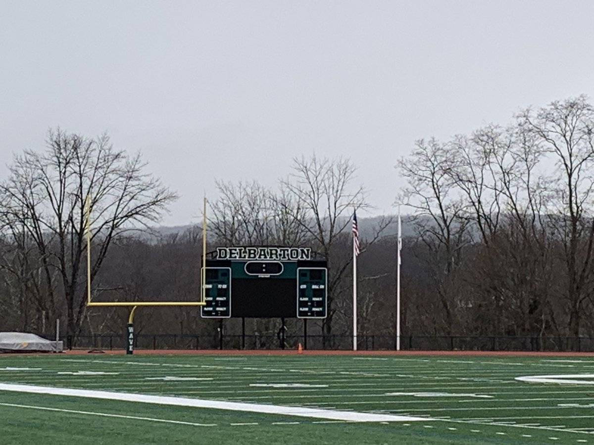 Great visit with Coach Bowers @DelbartonFB #FIGHT #EmpireRush