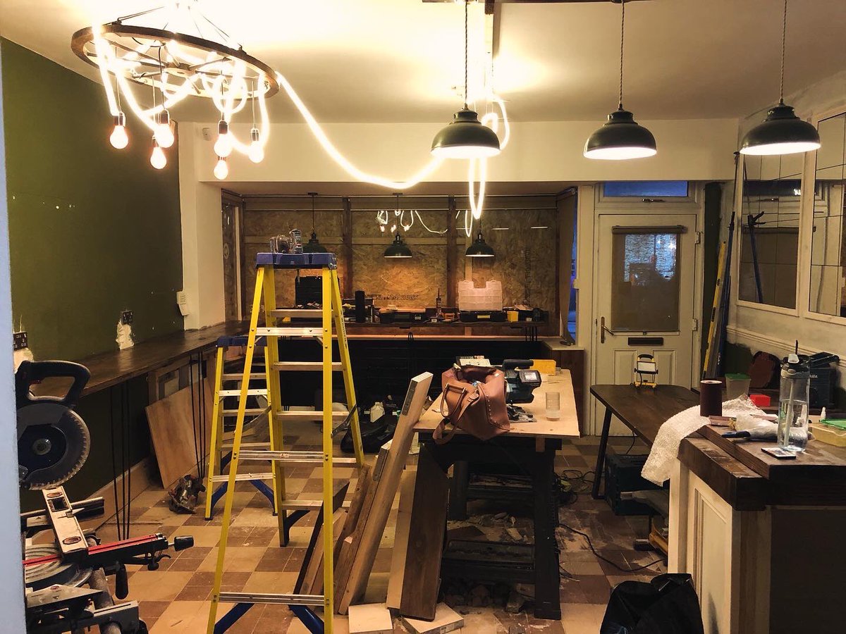 CafeAmsterdamWB's tweet photo. PROGRESS! 

#dutchcraftbeer https://t.co/yGE7VdULST