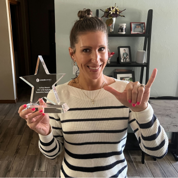 telecompr's tweet image. More PTC highlights from our onsite JSAers! Our very own @KealeyOKC placed THIRD overall for women in the 5K Charity Run at PTC&apos;24! A great achievement for a great cause. Way to go, Kealey!
#5krun #charity #makeawish #PTC24